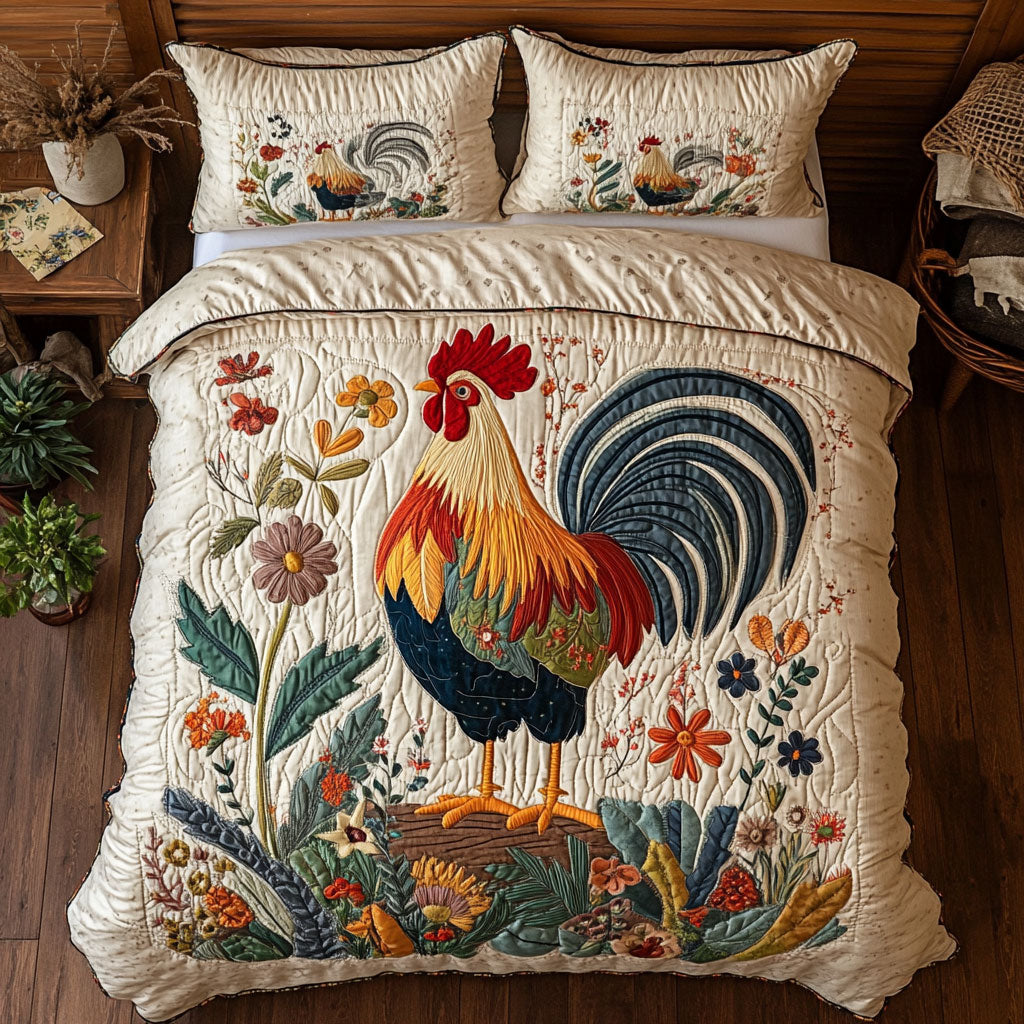 Morning Rooster CW3006032CL Duvet Cover Set