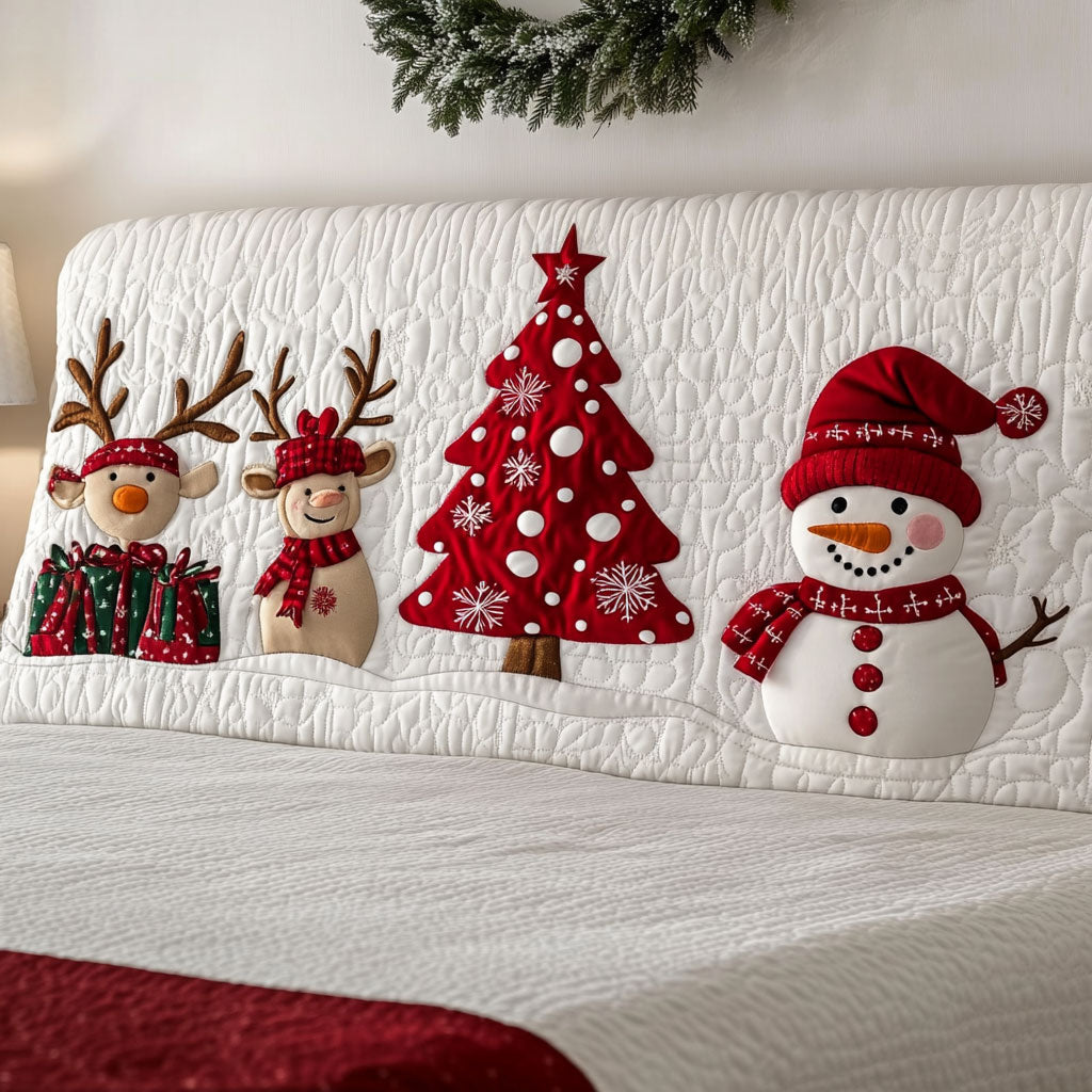 Warm Holiday WN3112047CL Quilted Headboard Slipcover