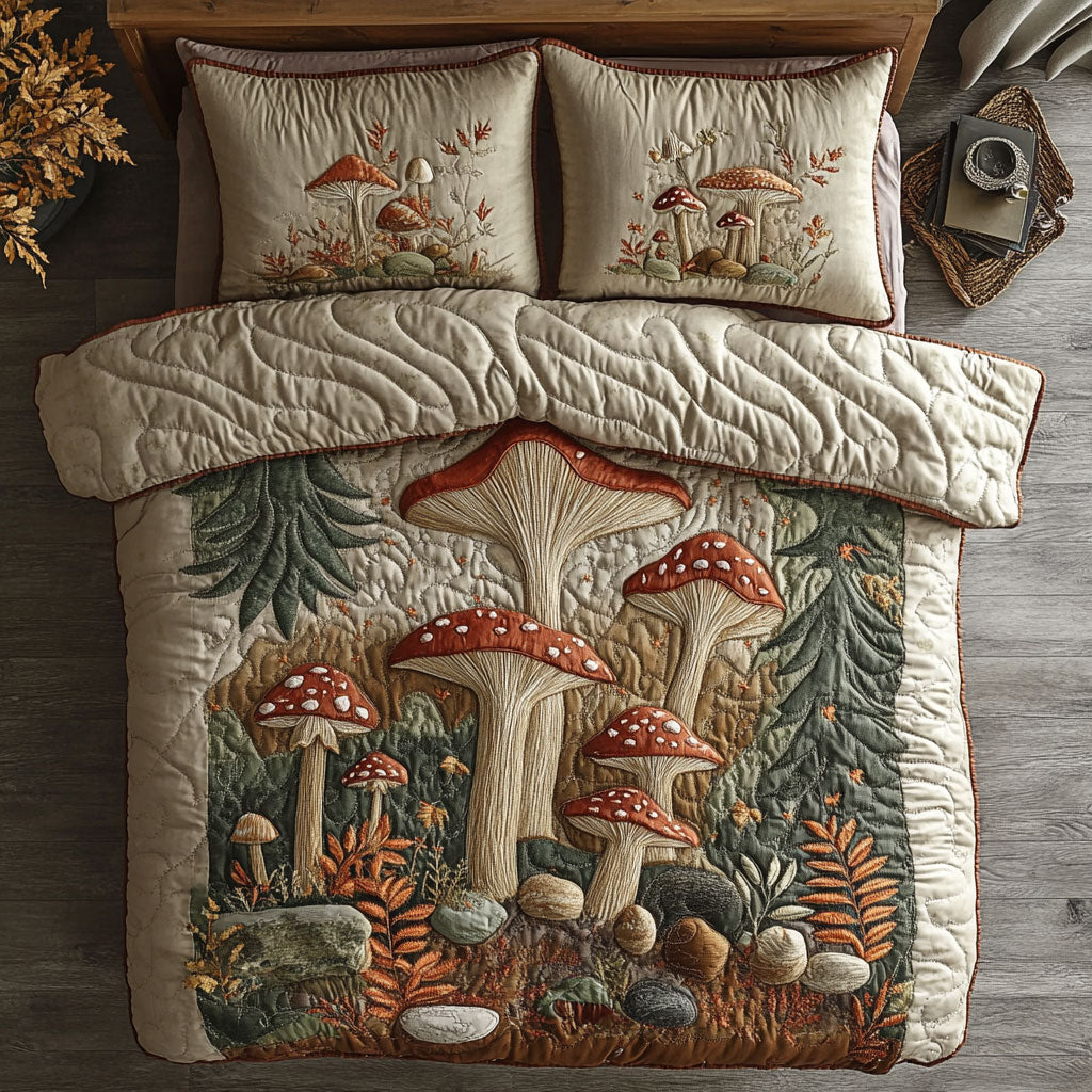 Mushroom Haven CP2708067CL Duvet Cover Set