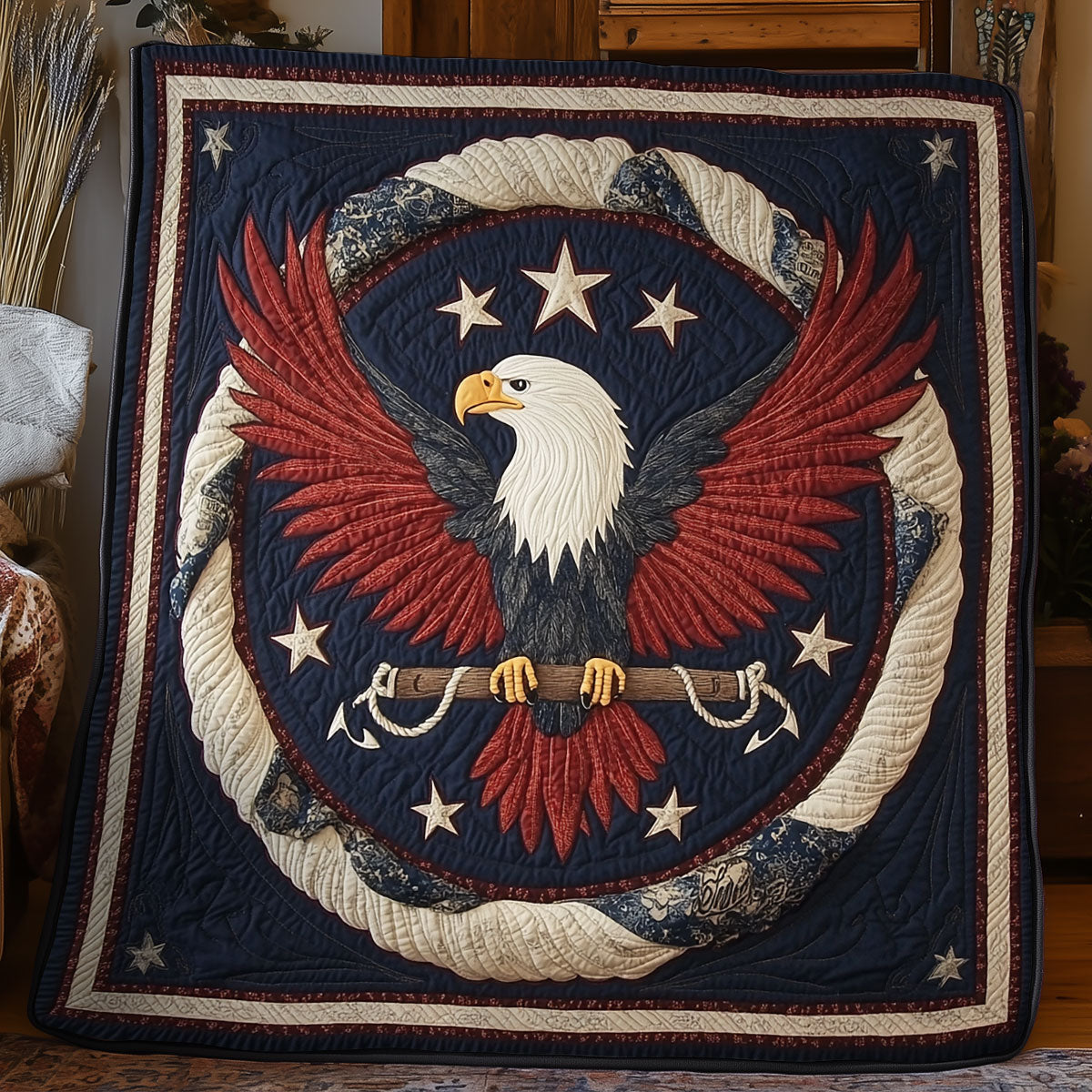 Eagle Crest Of Liberty WX1306011CL Quilt