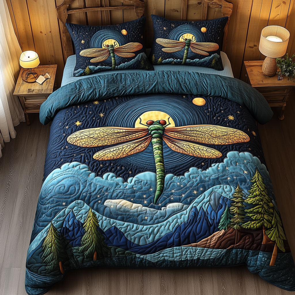 Dragonfly Forest Guardian LT0410019CL Duvet Cover Set