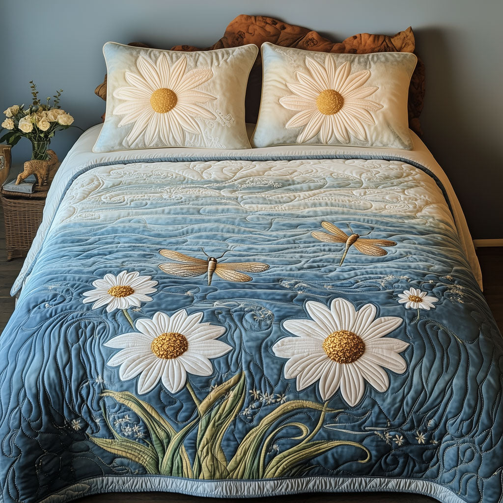 Ocean Daisy Dragonfly LT0810006CL Duvet Cover Set