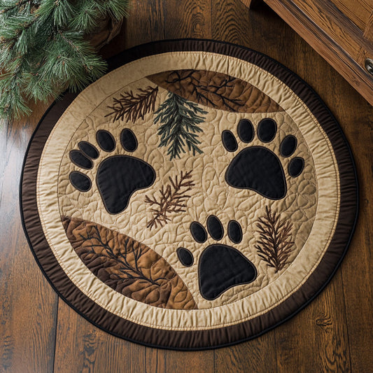 Big Footprint CQ1206051CL Quilted Round Mat