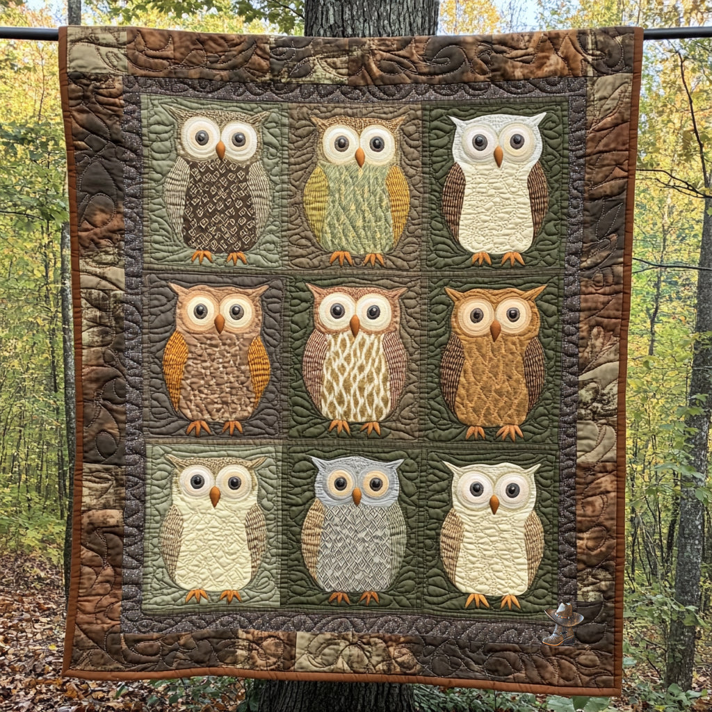 Curious Owl WU30100029CL Quilt