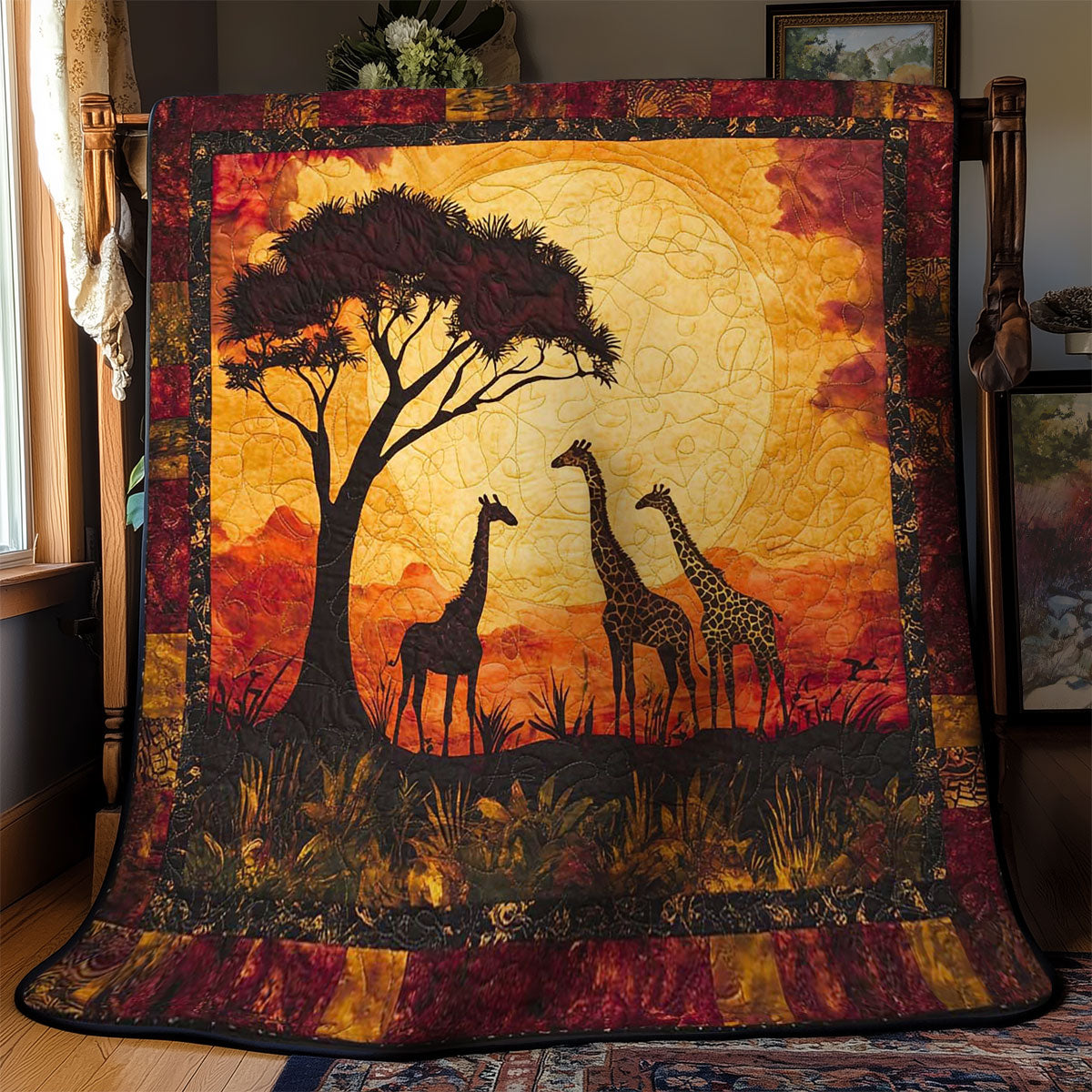 Eternal African Safari WN2402027CL Quilt