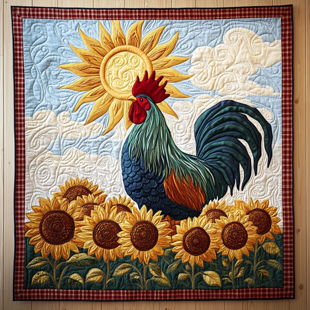 Country Rooster Charm CW0810002CL Quilt