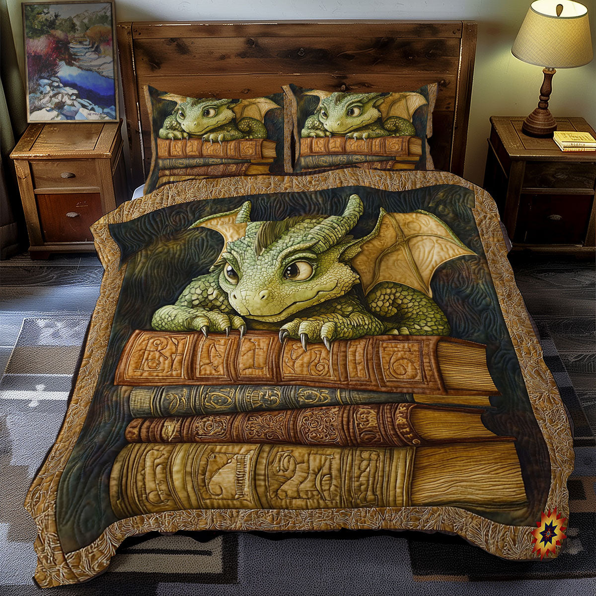 Dragon Book WY2711069CL Duvet Cover Set