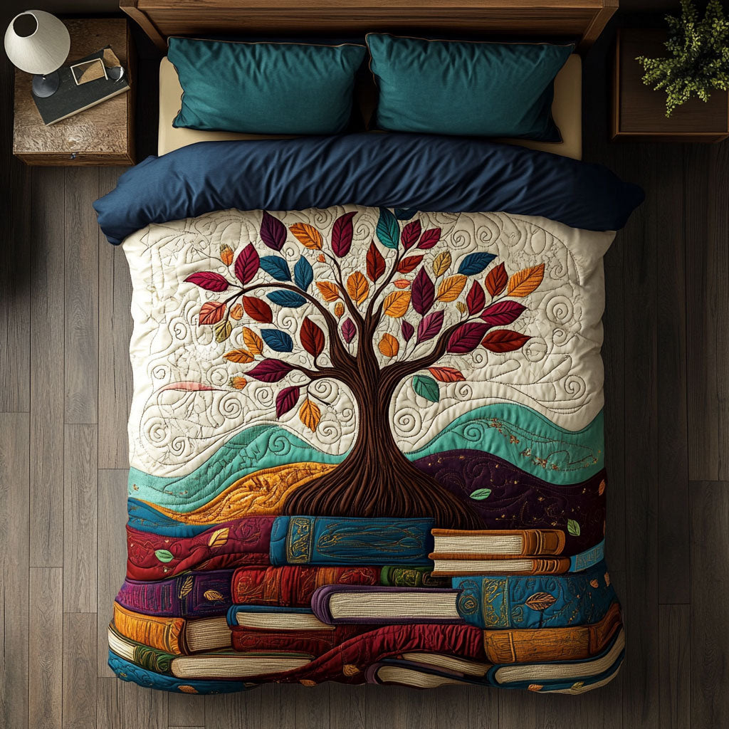 Book Tree WX0606003CL Duvet Cover Set