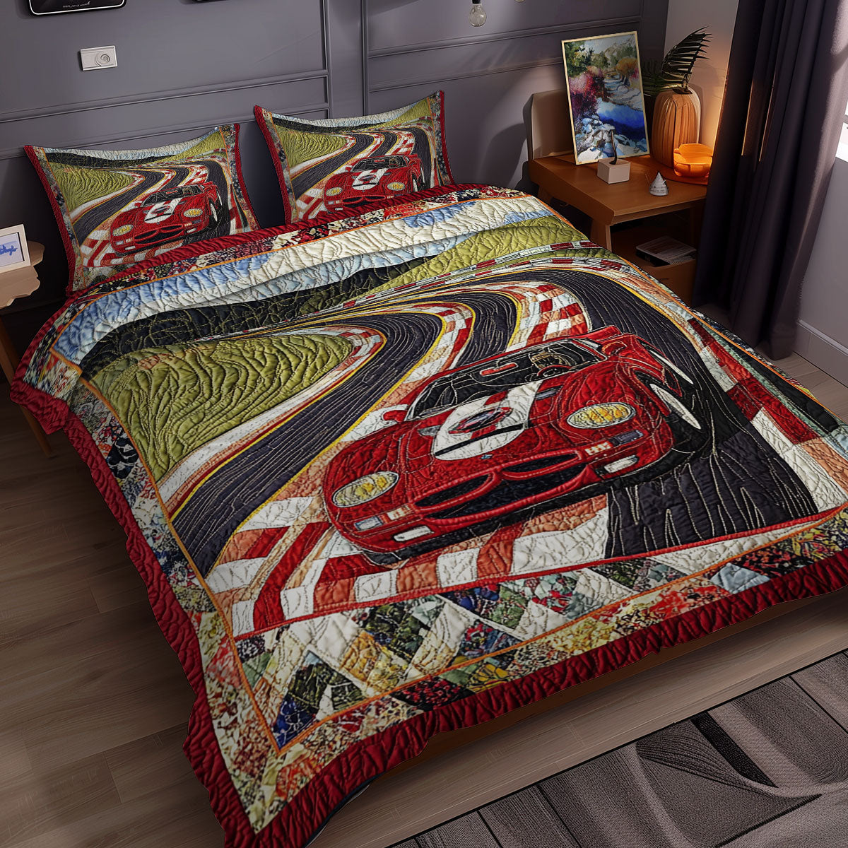 Racing Car WX2111077CL Duvet Cover Set