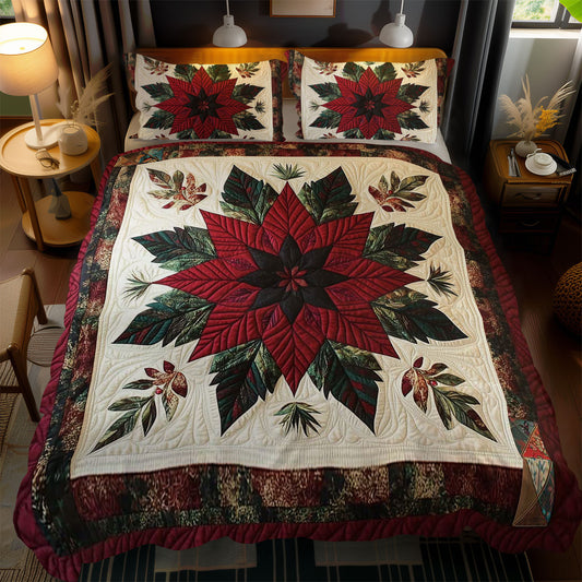 Sacred Poinsettia WN0111052CL Duvet Cover Set