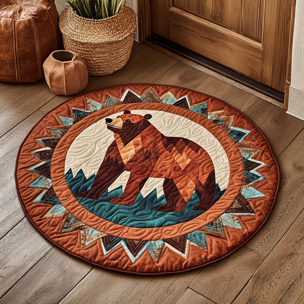 Sunset Ridge CP0907038CL Quilted Round Mat