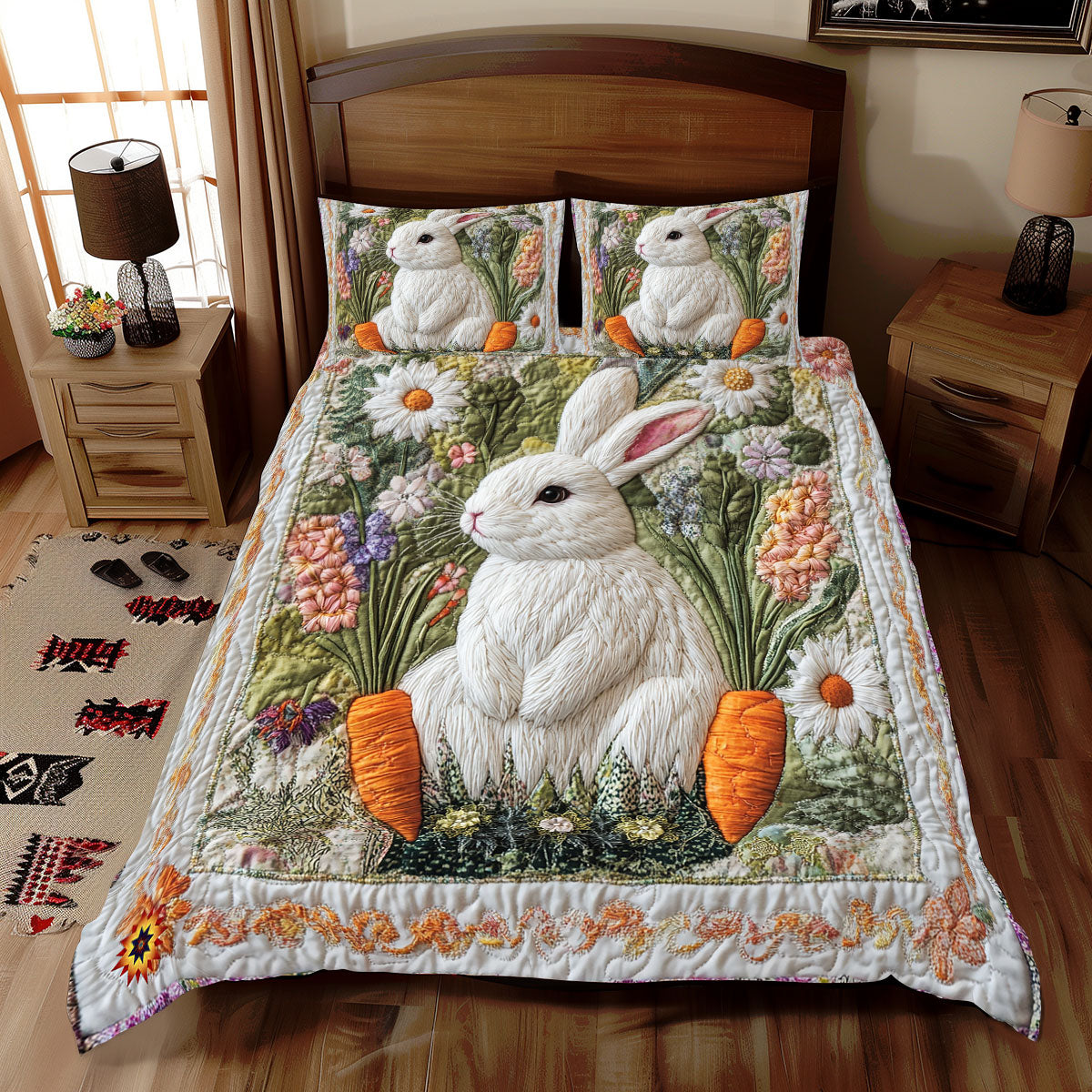 Adorable Rabbit WX2612066CL Duvet Cover Set