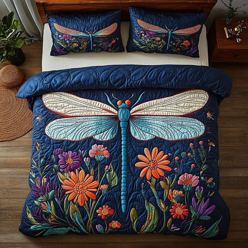 Enchanted Flight In Bloom WX0407025CL Duvet Cover Set