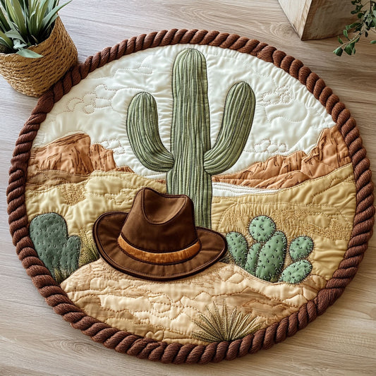 Western Spirit CW0506050CL Quilted Round Mat