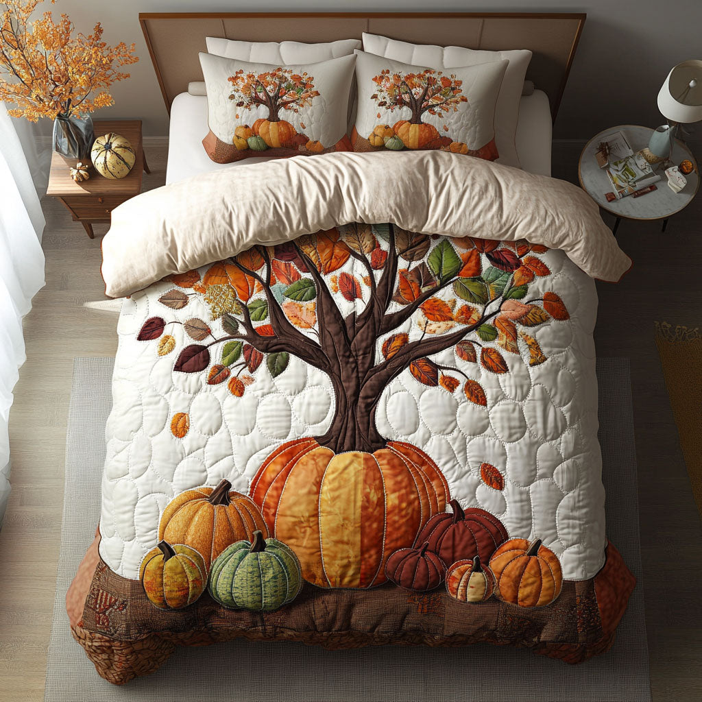 Rustic Pumpkin Grove DH1809013CL Duvet Cover Set