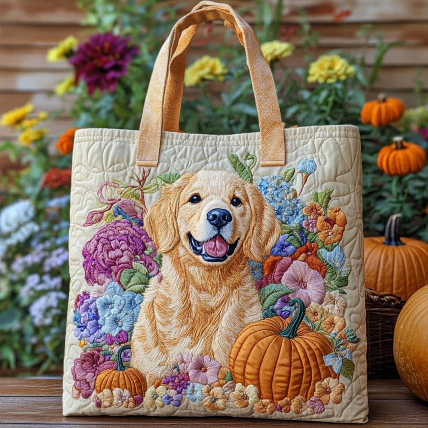 Golden Lovers XR2109033CL Quilted Tote Bag