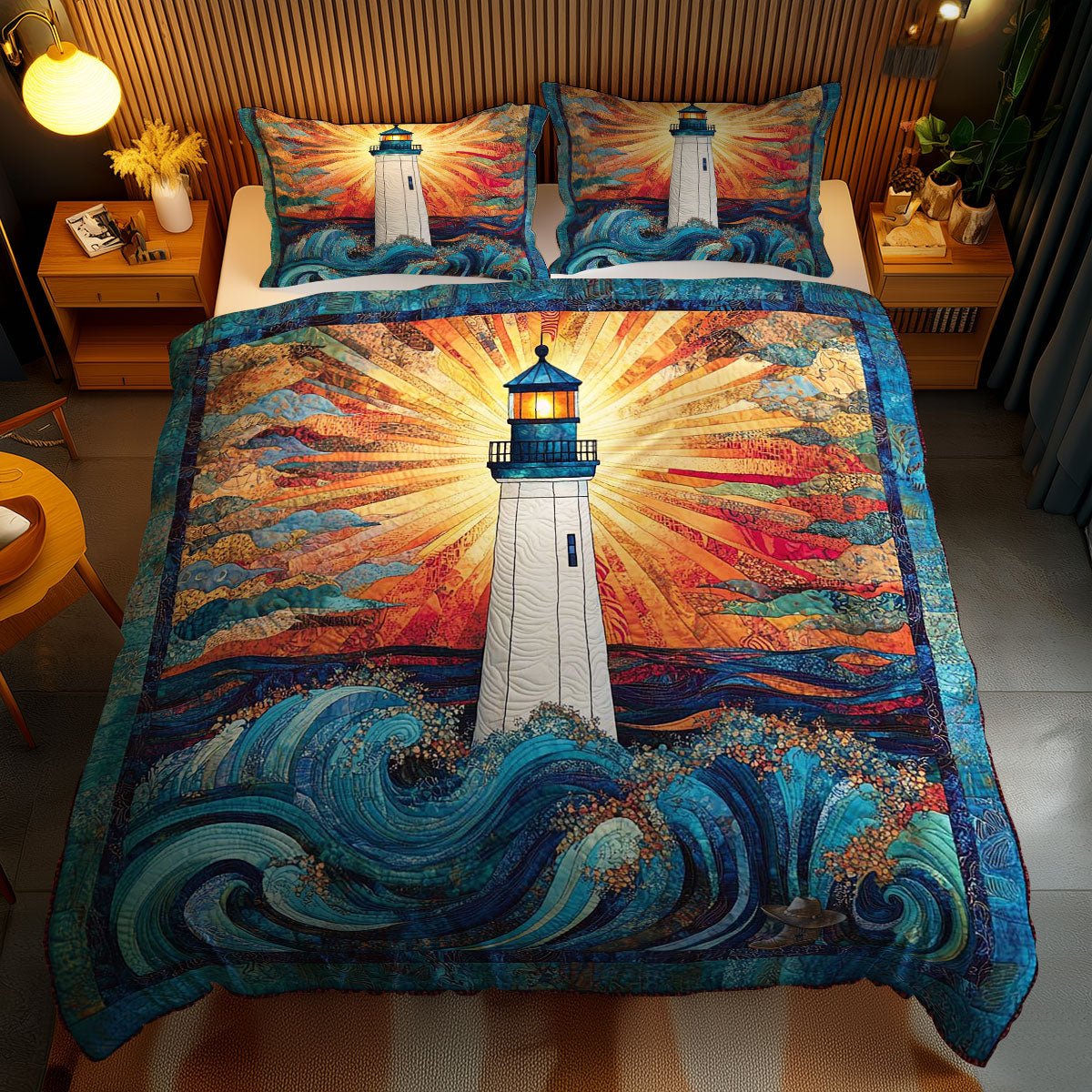 Guiding Lighthouse WN1911035CL Duvet Cover Set