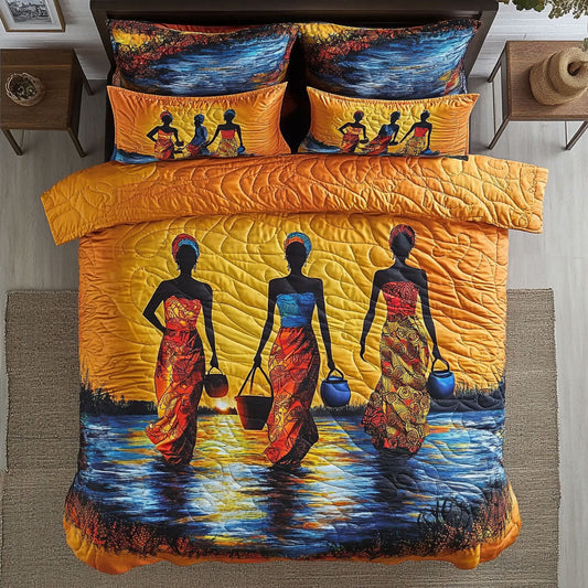 Woman African WX0506035CL Duvet Cover Set