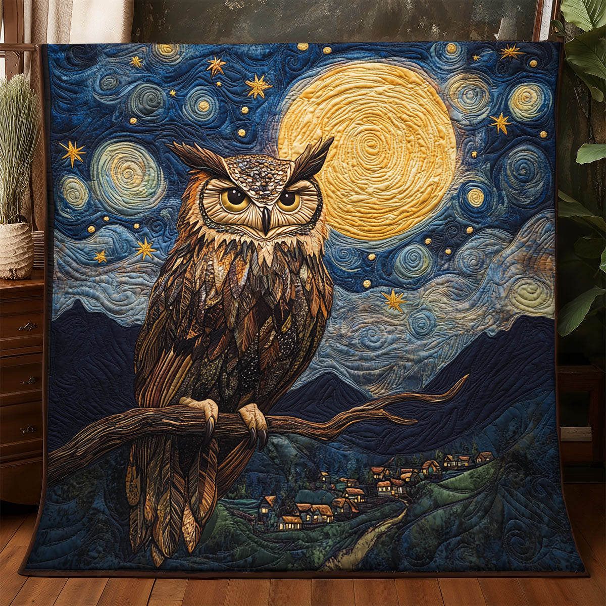 Mystic Owl WX0406037CL Quilt