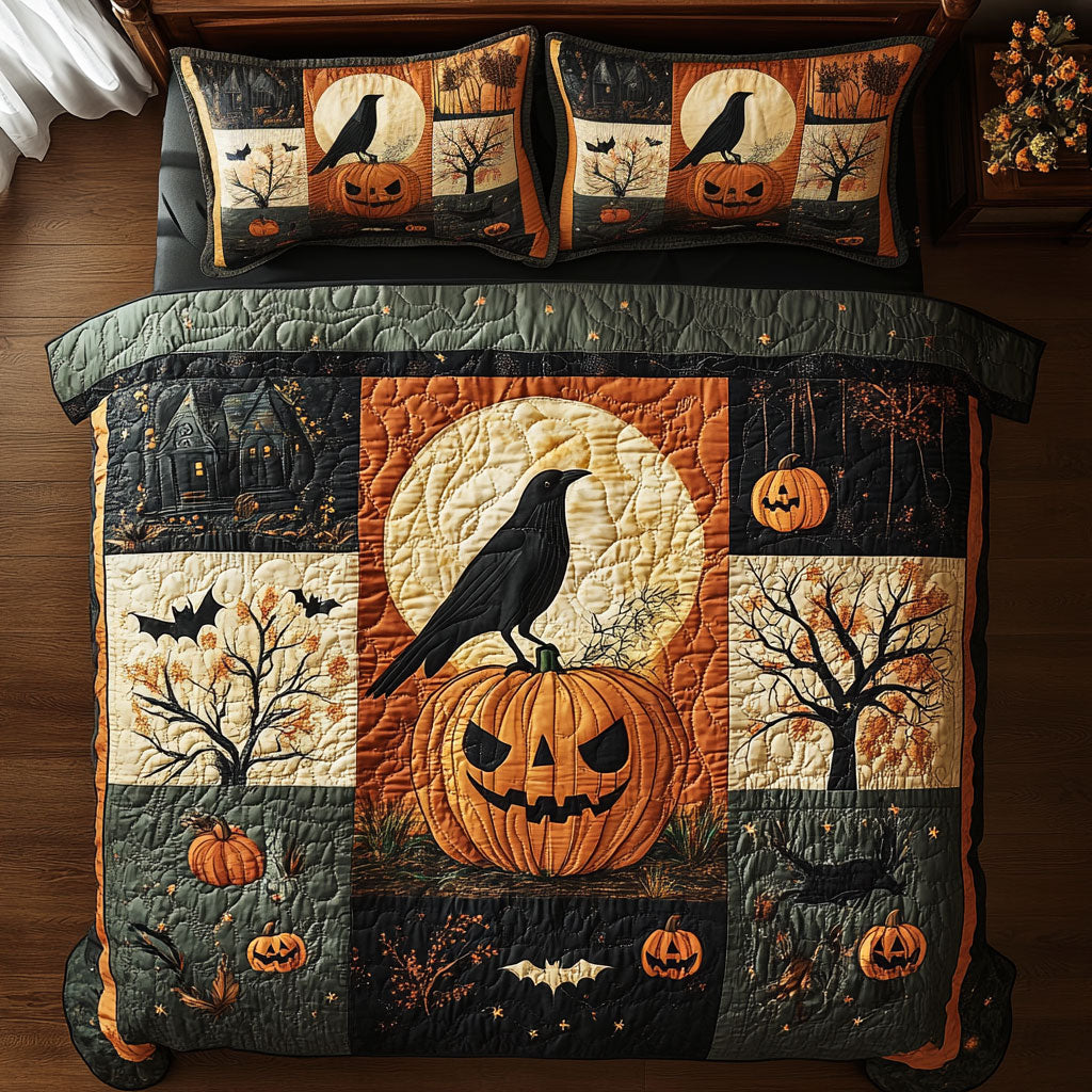 Golden Fall Nocturne WY1508038CL Duvet Cover Set