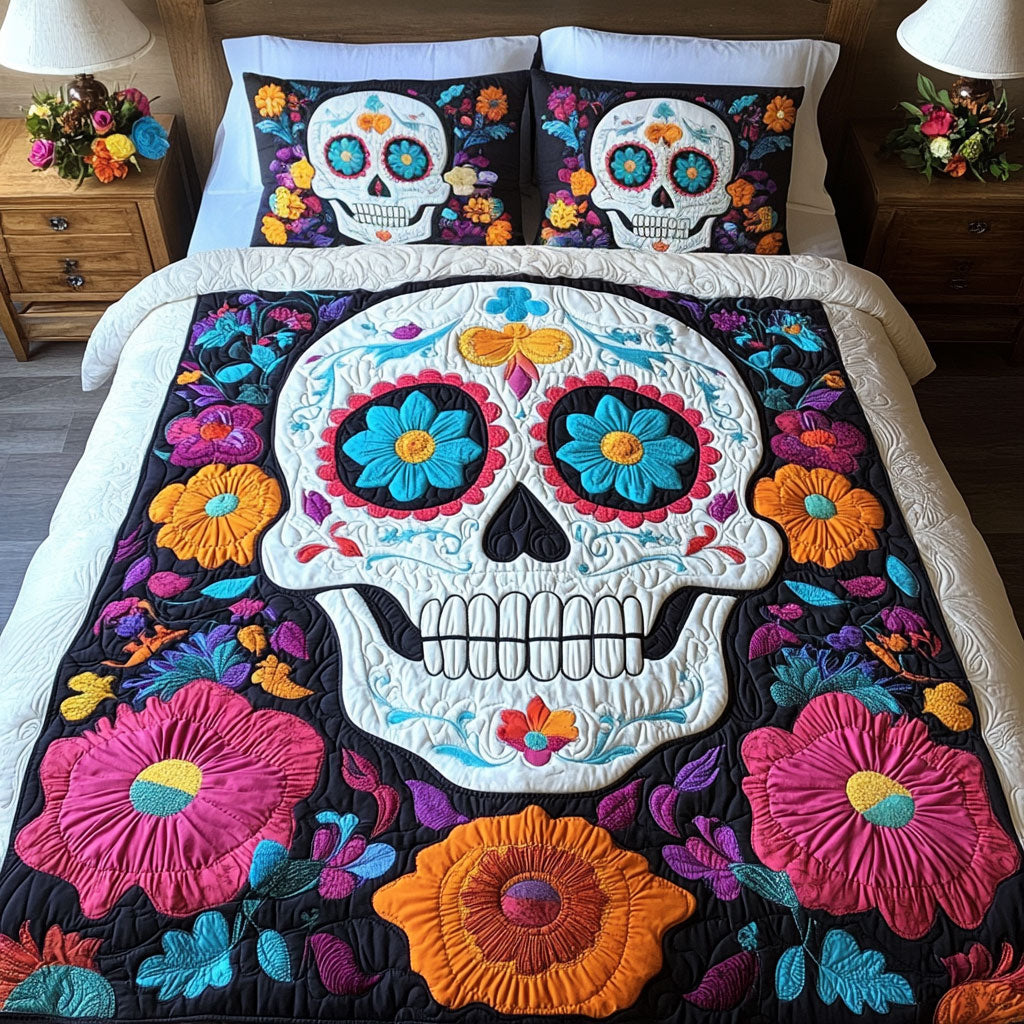 Bold Skull CM1404005CL Duvet Cover Set