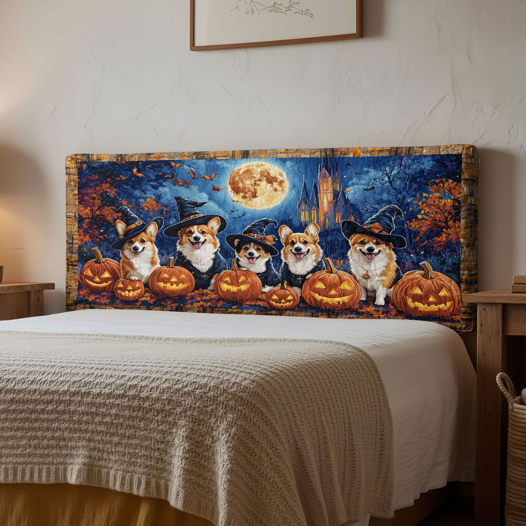 Magic Corgi WN2012050CL Quilted Headboard Slipcover