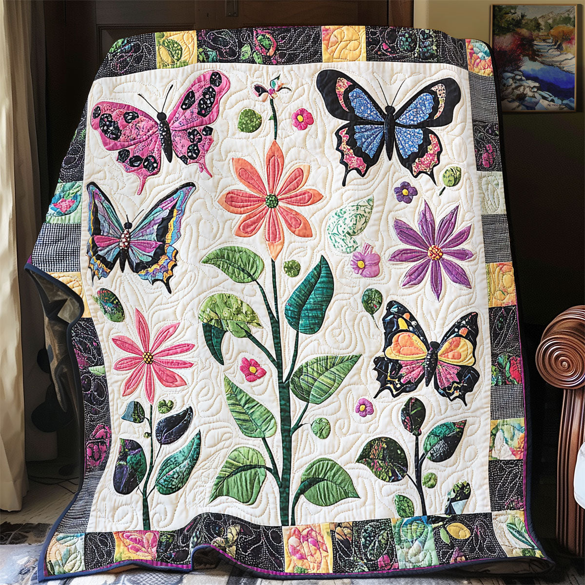 Butterfly Kisses YR2101028CL Quilt