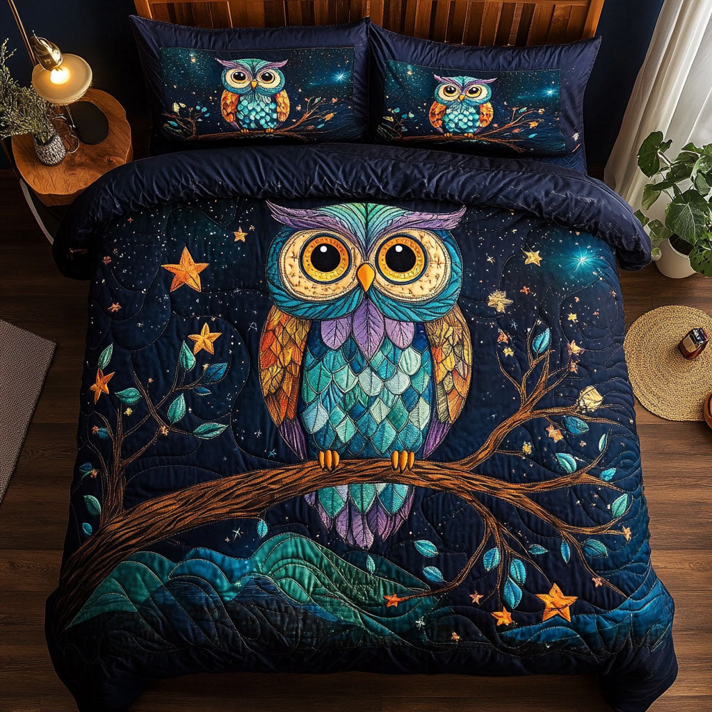 Dreamy Forest Owl WJ2203046CL Duvet Cover Set