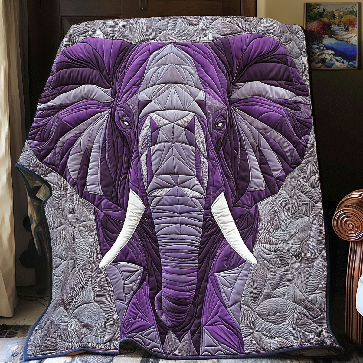 Elephant YR2101036CL Quilt