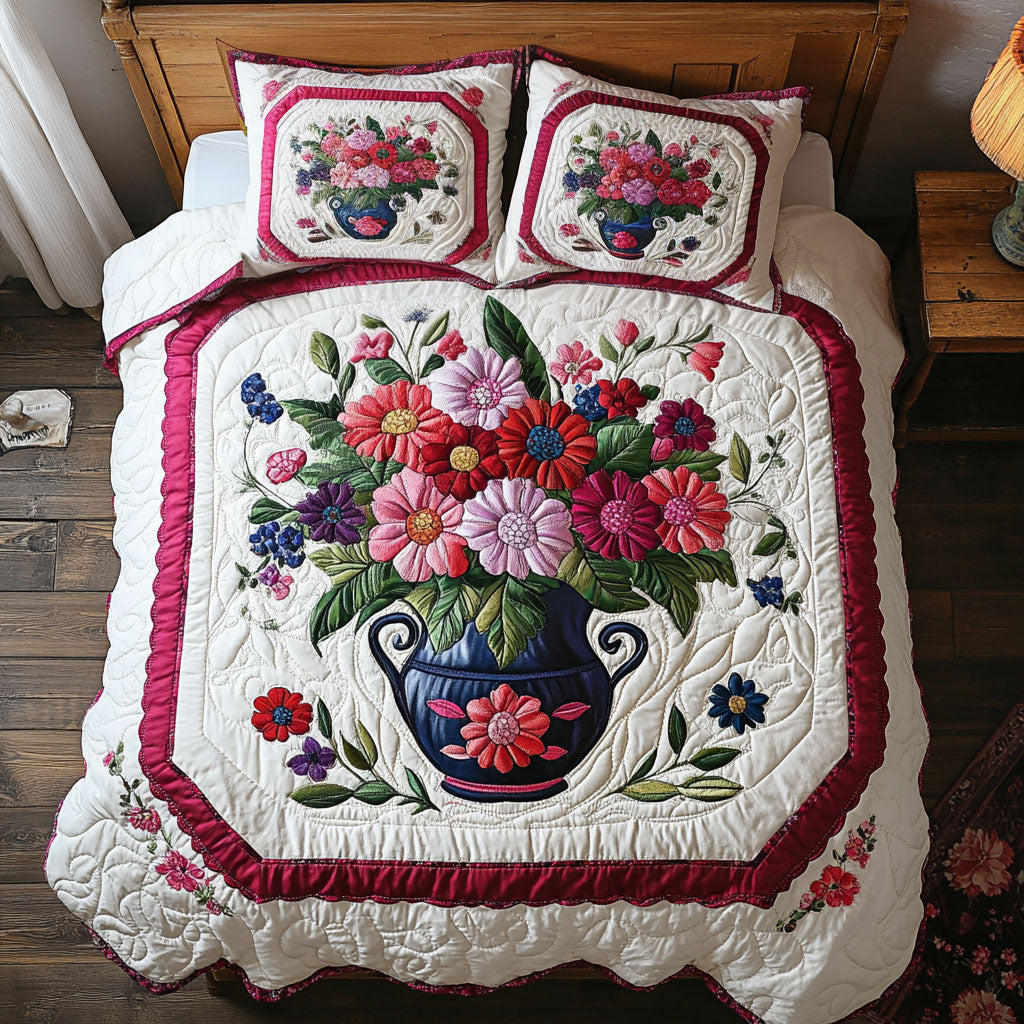 Floral Bouquet WJ1102024CL Duvet Cover Set