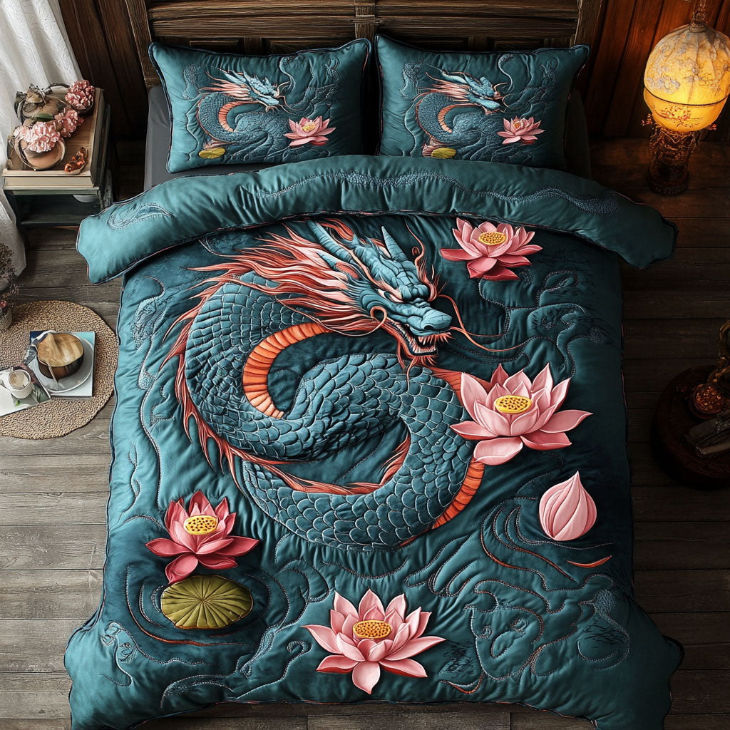 Mystic Asian Dragon CW0307038CL Duvet Cover Set