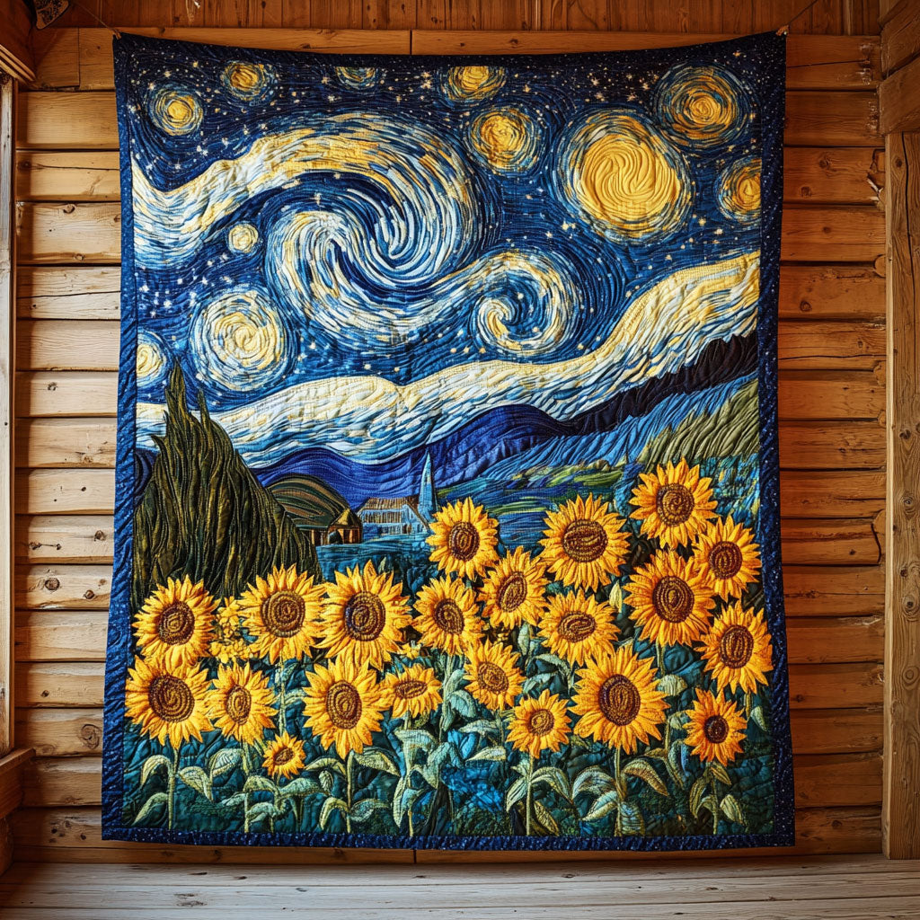 Moonlit Sunflower CW2205435CL Quilt