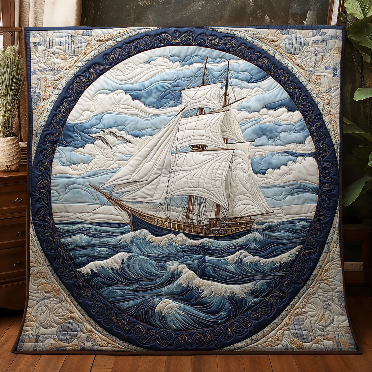 Ship Wave WX3105060CL Quilt