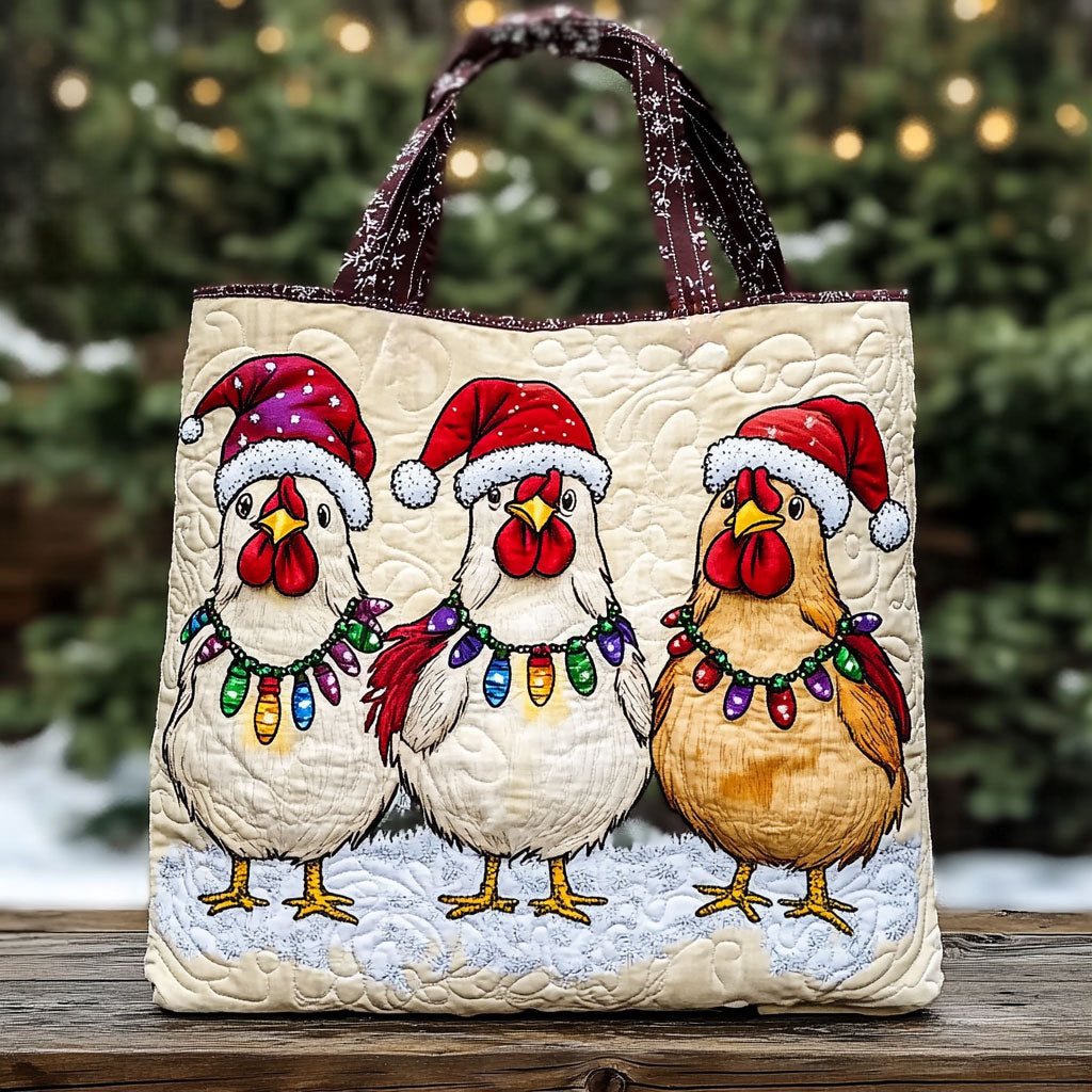 Magic Chicken WN0810038CL Quilted Tote Bag