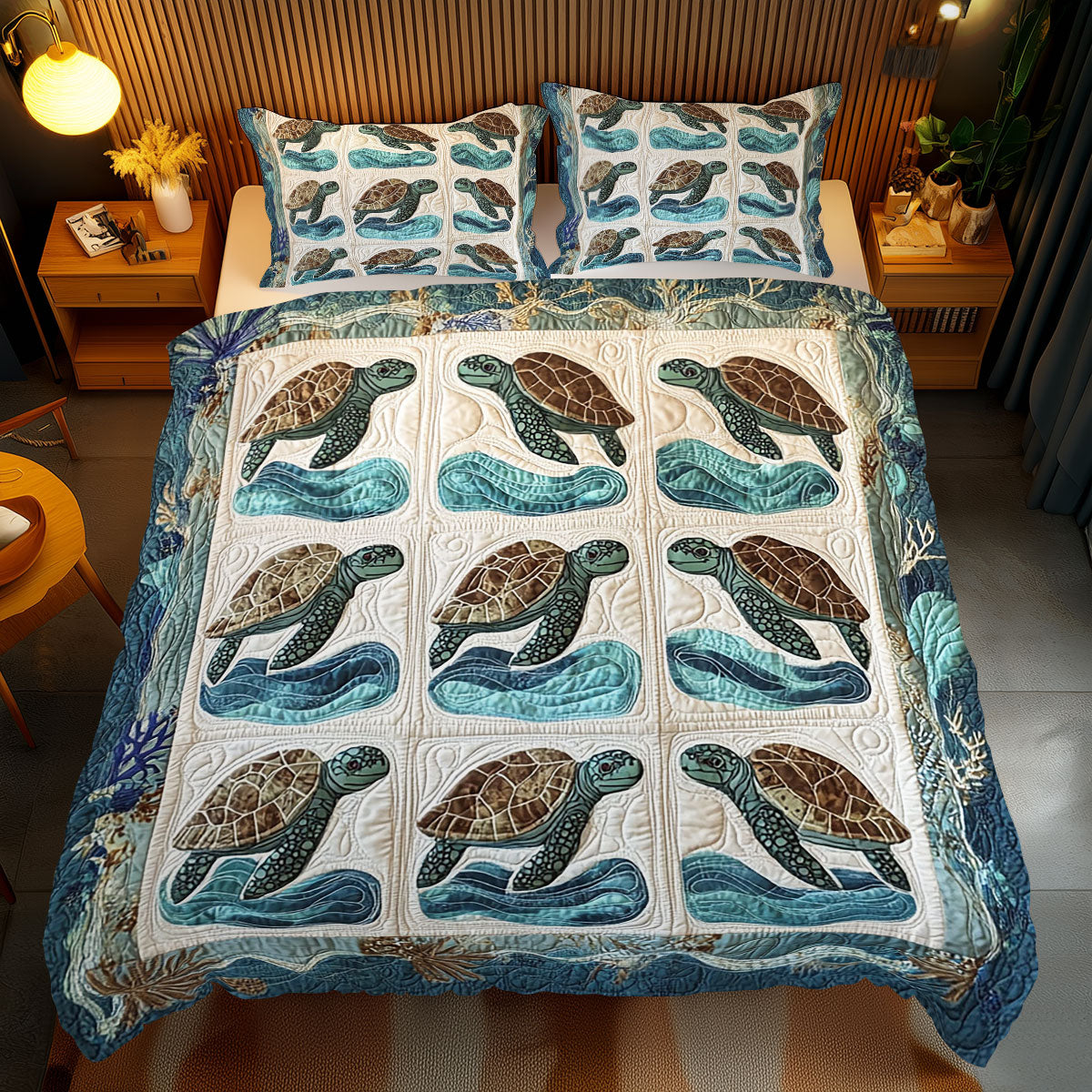 Turtle WJ0912049CL Duvet Cover Set