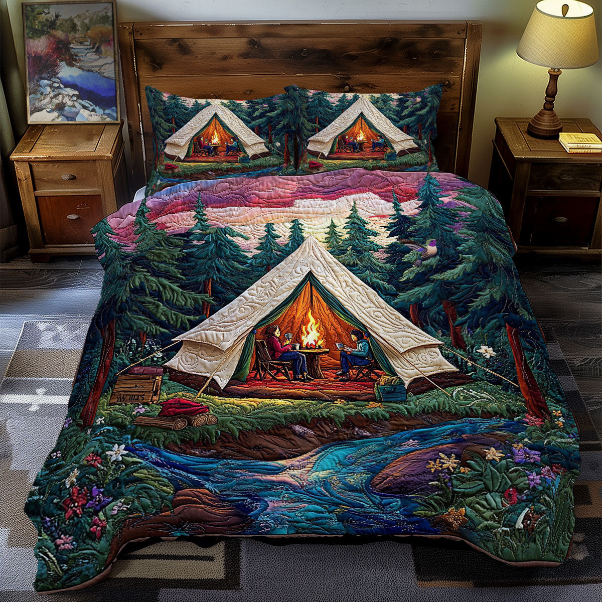 Camp Fire WY0612043CL Duvet Cover Set