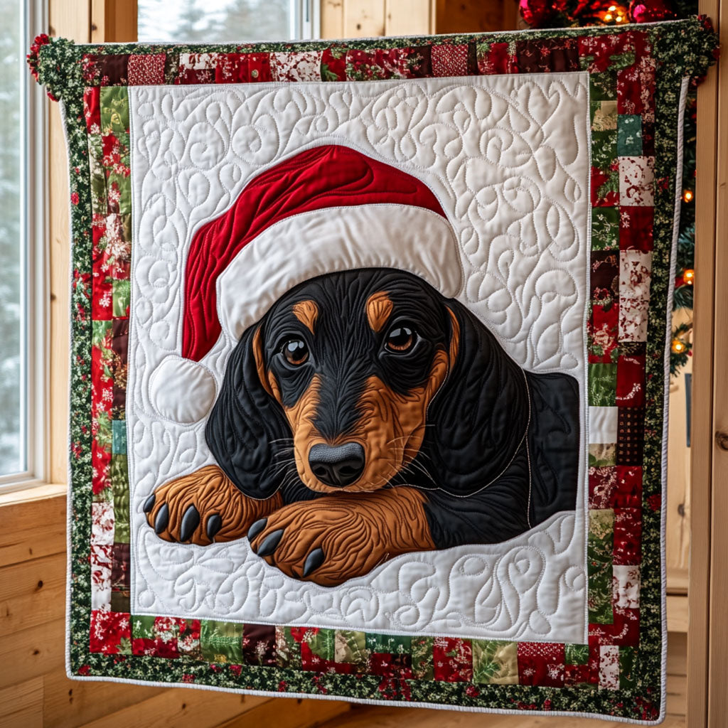 Christmas Pup CP2509056CL Quilt