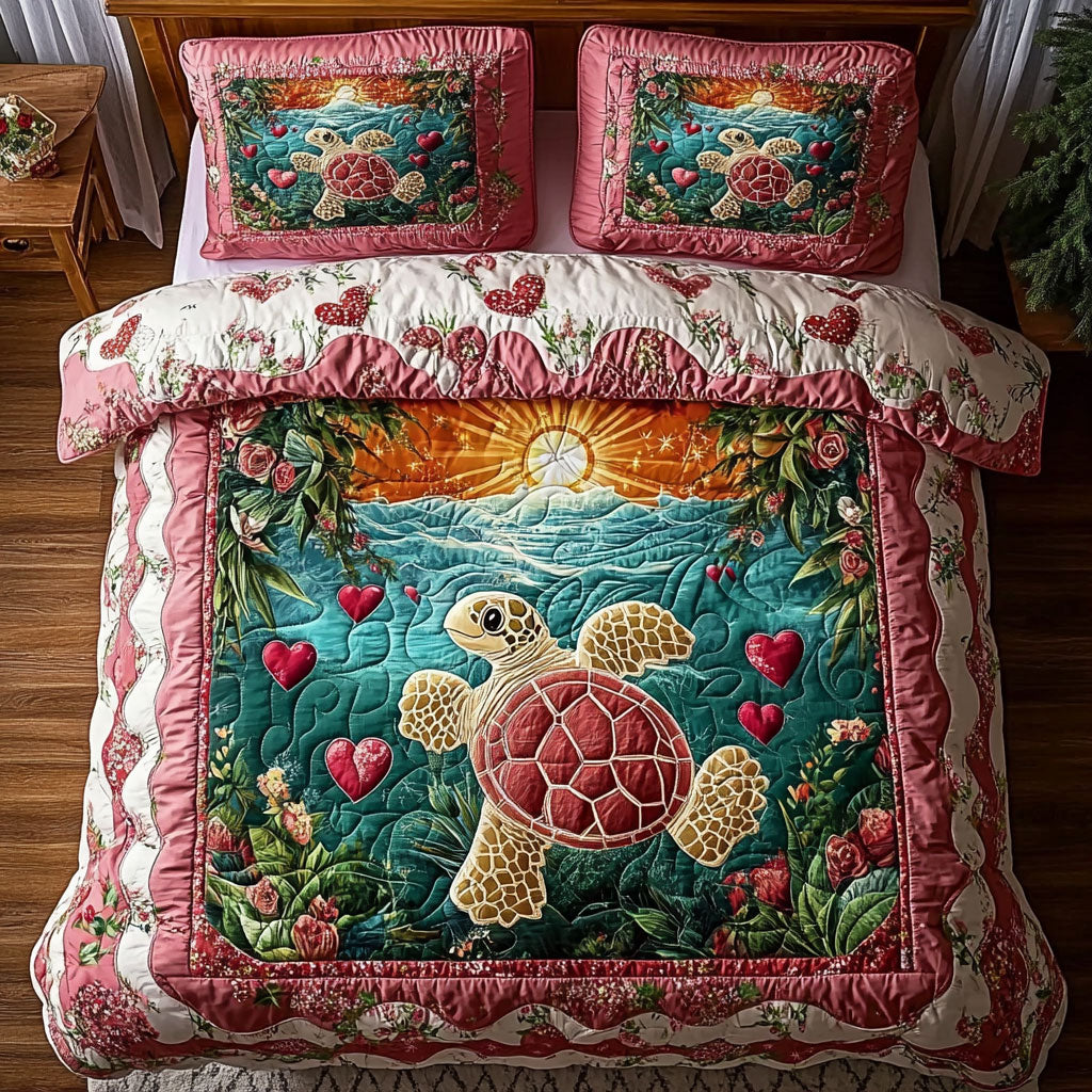 Valentine In Ocean WY1701014CL Duvet Cover Set