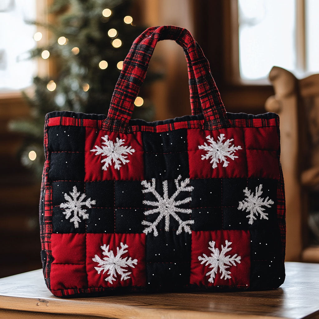 Cozy Blizzard CW2509003CL Quilted Tote Bag