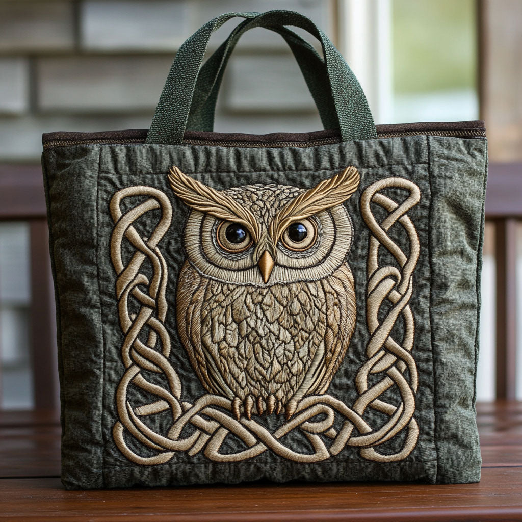Sacred Gaze CP1311044CL Quilted Tote Bag