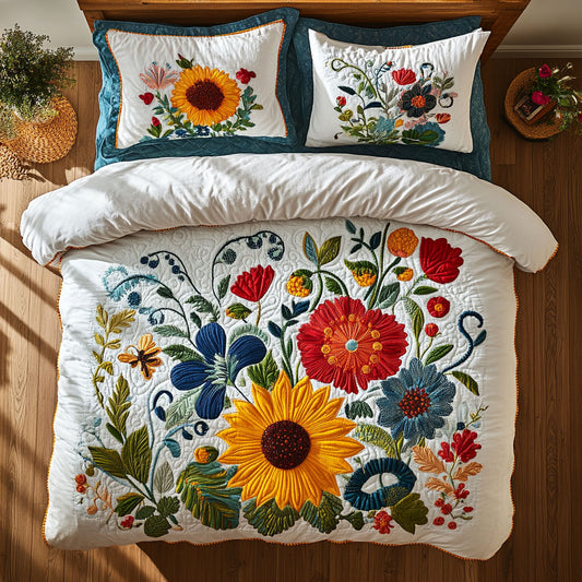 Small Flower Garden CQ1006004CL Duvet Cover Set