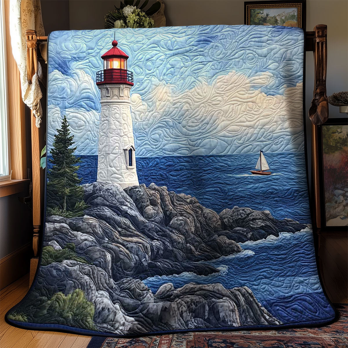 Lighthouse Haven WN2503086CL Quilt