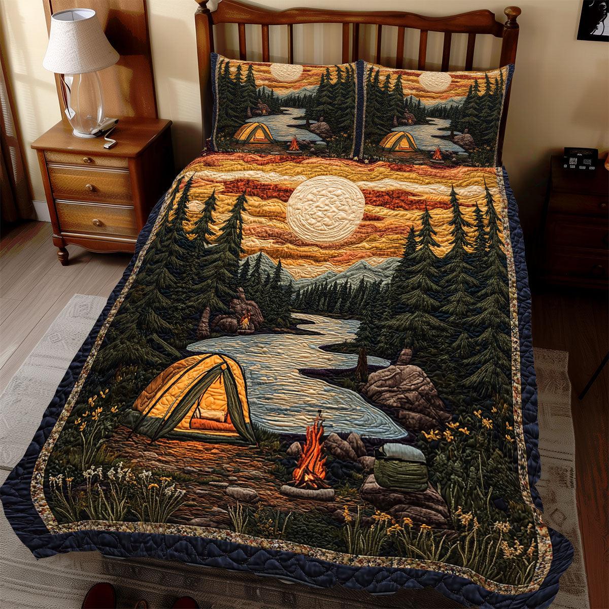 Sunset Camping WX2112088CL Duvet Cover Set
