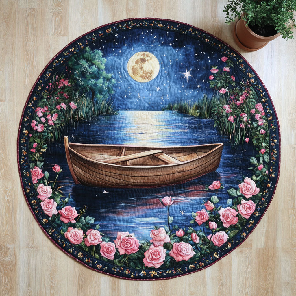 Dream Lake CW1306016CL Quilted Round Mat