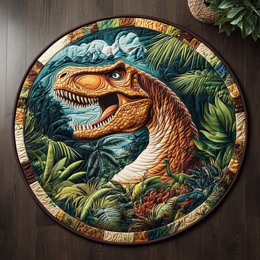 Fossil Friends CM2105025CL Quilted Round Mat