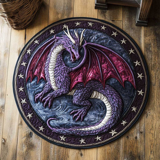 Ancient Dragon CQ2205004CL Quilted Round Mat