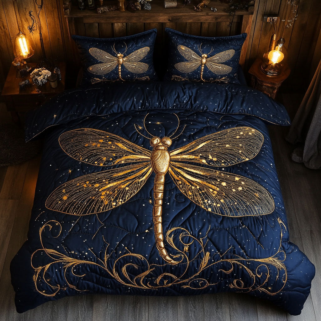 Starry Dragonfly CM1704022CL Duvet Cover Set