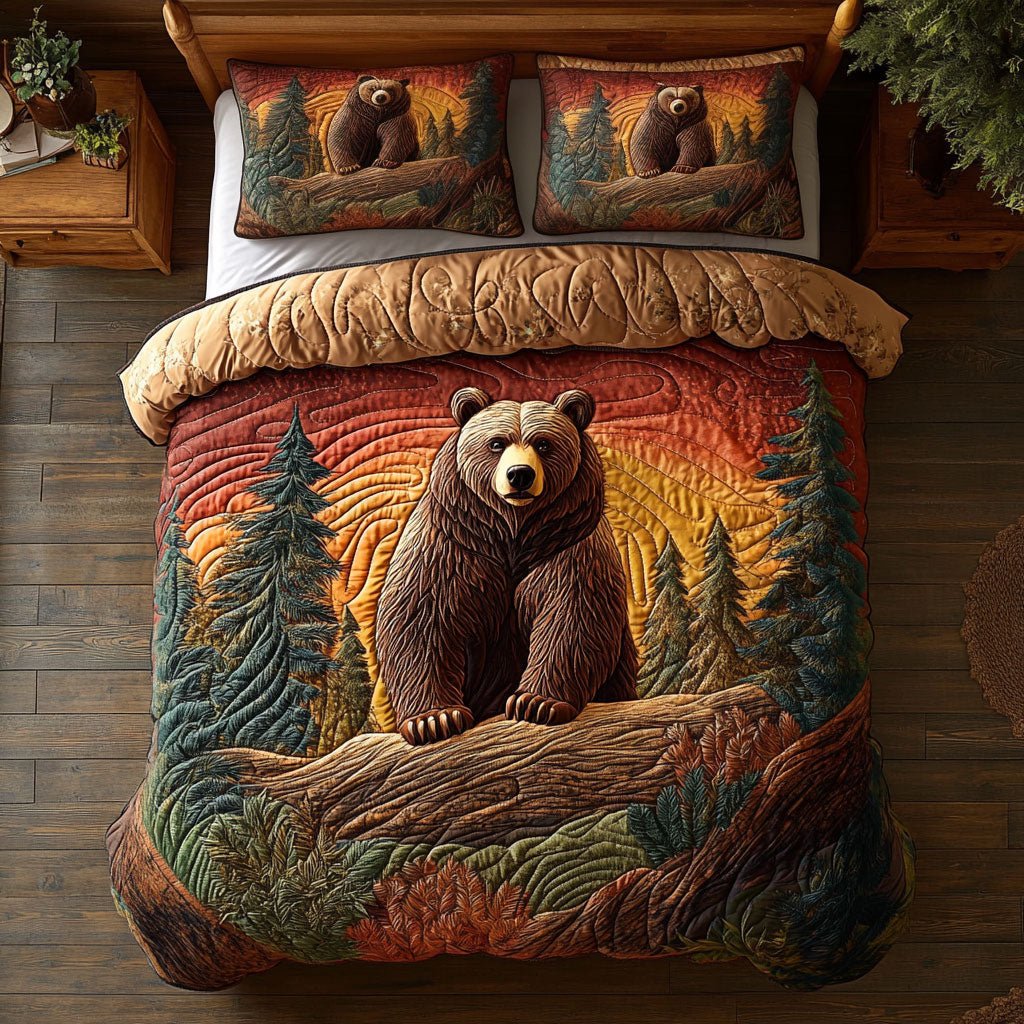 Woodland Bear CP1109044CL Duvet Cover Set