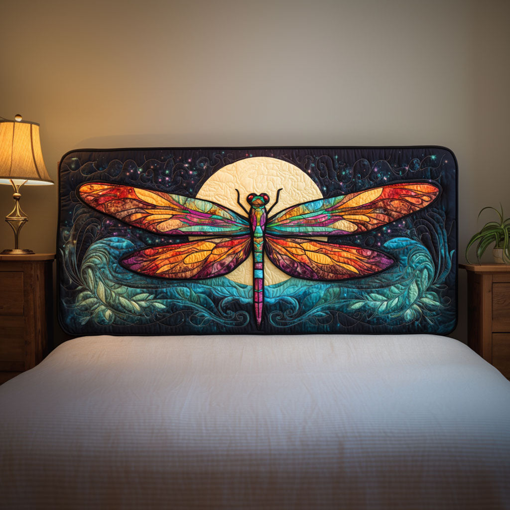 Ethereal Lunar Dragonfly KL1612009CL Quilted Headboard Slipcover