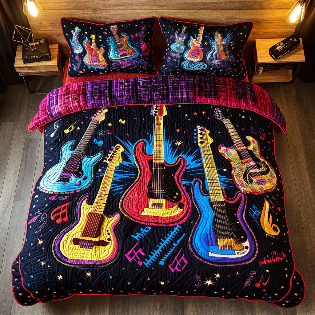 Colorful Guitar CQ0506001CL Duvet Cover Set